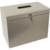 Cathedral Metal Box - Caja archivadora para fichas A4- gris